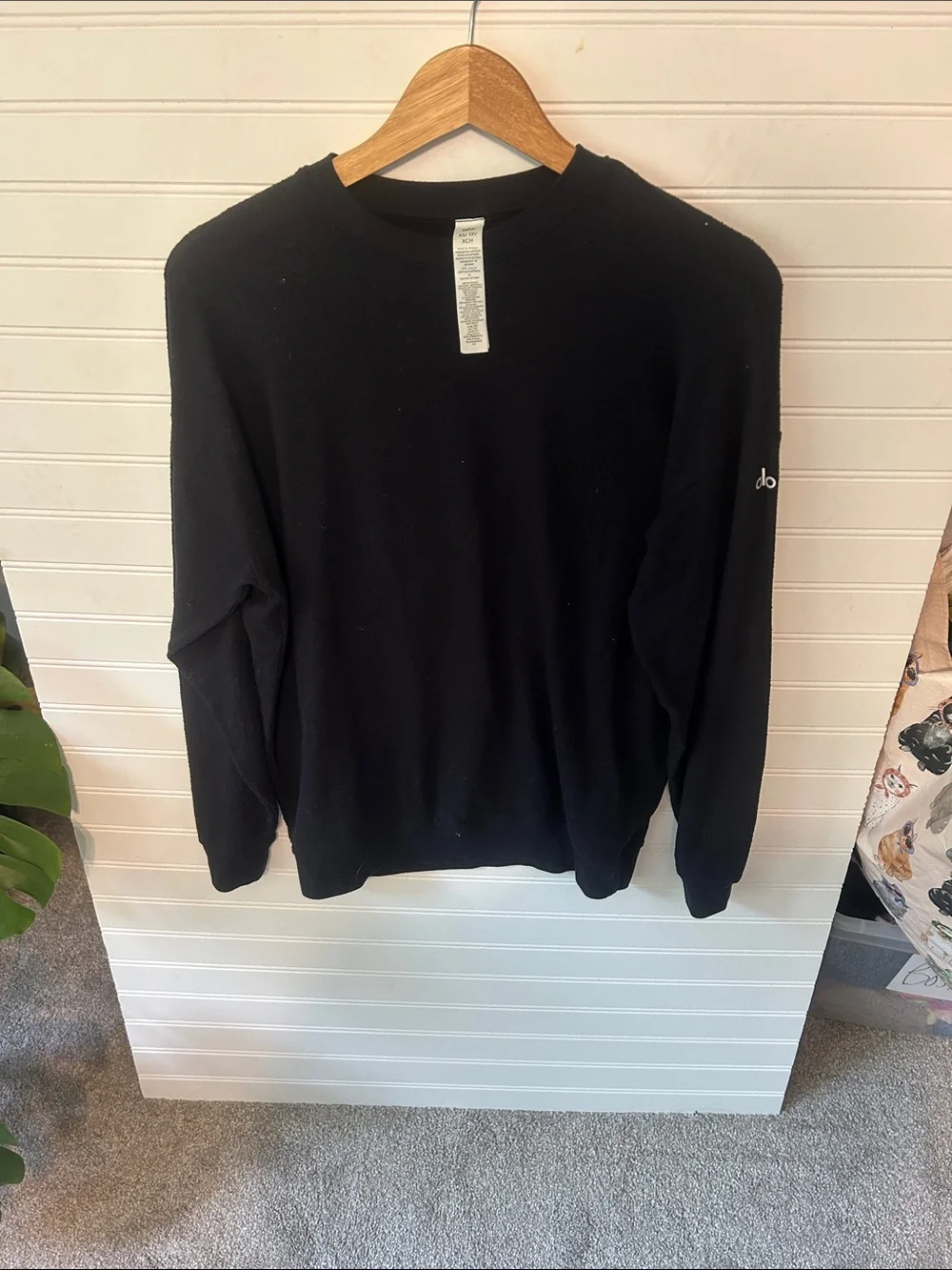 Alo Soho Pullover Black